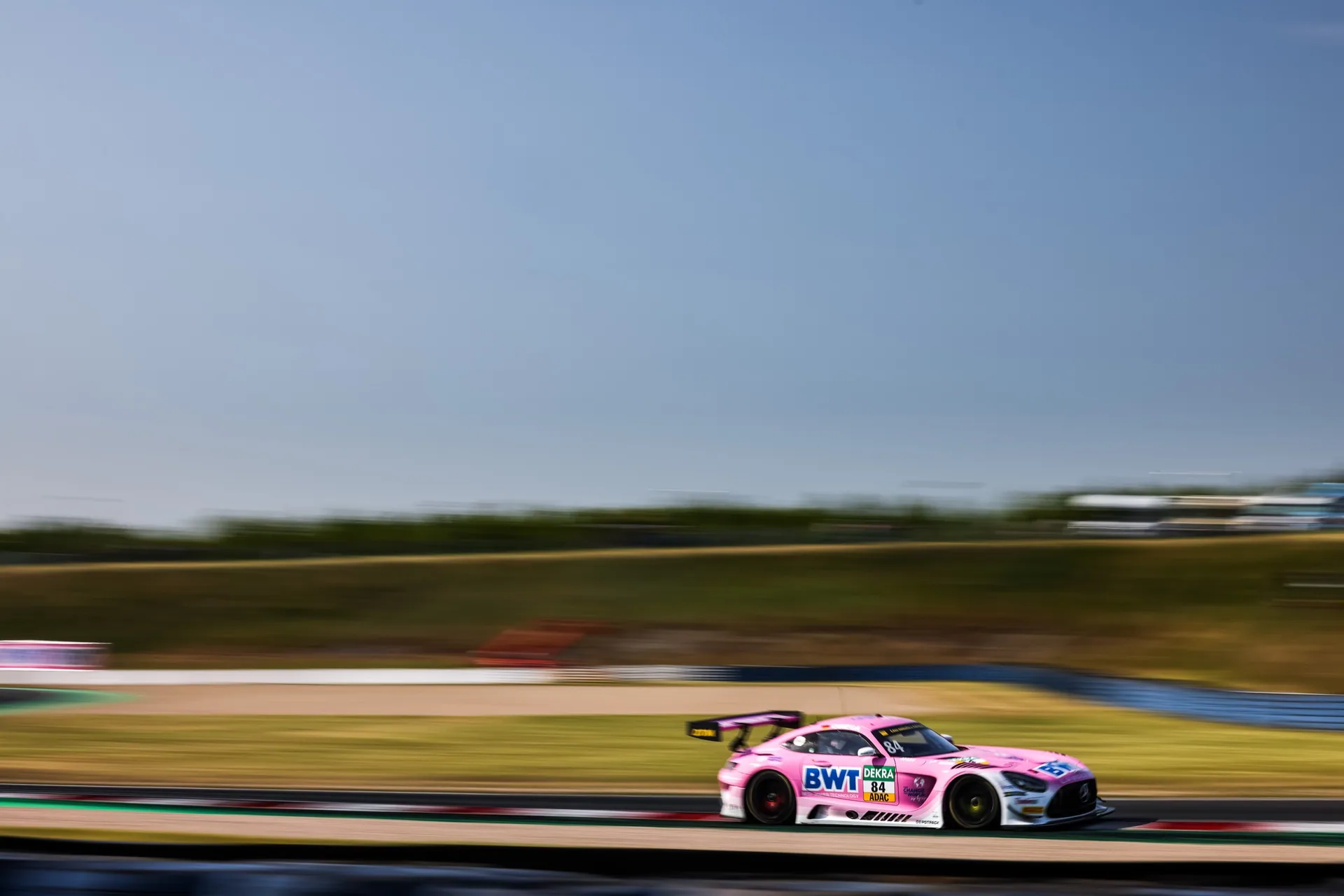 Jusufs Mercedes-AMG GT3 Nummer 84 in der DTM